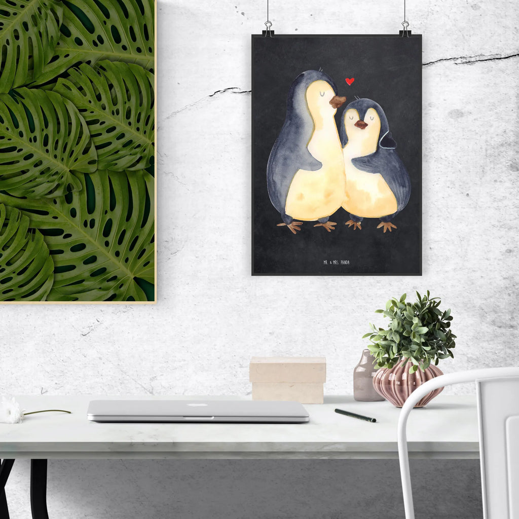 Poster Pinguin umarmen Handgemaltes Poster, bild für wand, Mr. & Mrs. Panda Poster, Wandposter, Poster, Raumdekoration, Wandbild, Küchenposter, Wanddekoration, Designposter, schlafzimmer poster, Deko Bild, Wanddeko Bild, Kinderposter, kinderzimmer poster, Posterdruck, Kunstdruck, Wanddeko, poster sprüche, plakat, Bild, großes poster, Pinguin, Liebesbeweis, Jahrestag, Hochzeit, Liebesgeschenk, Liebe, Hochzeitsgeschenk, Hochzeitstag, Verlobung, Liebespaar