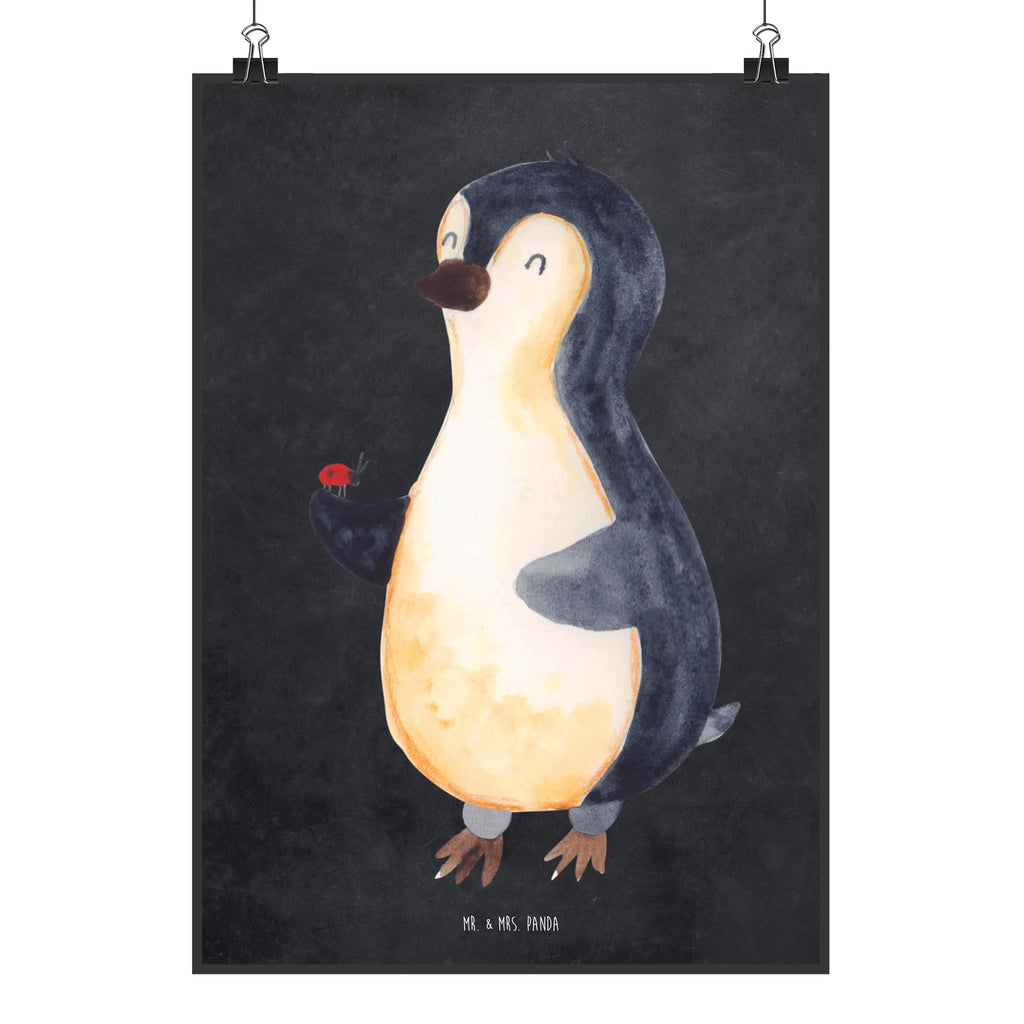 Poster Penguin ladybug Deko Bild, kunstdruck poster, Wandschmuck, Bild für Wand, Mr. & Mrs. Panda Poster, Bild, Kunstdruck, Wandposter, grafikposter, Plakat, Wandbild, wandkunst, wanddeko, kunst für die wand, Wanddekoration, Poster, kunstposter, Posterdruck, Designposter, drucke, Wanddeko Bild, wanddruck, Pinguin, Liebe, Glück, Marienkäfer, Pinguine, Lebensfreude, Wunder, Freude