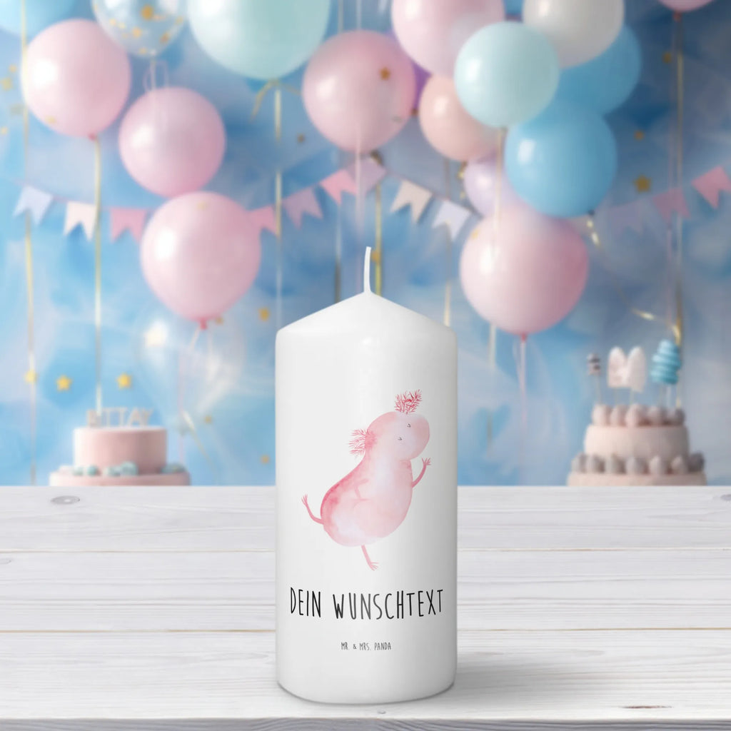 Personalised candle axolotl Dance Axolotl, Axelotl, marine animals, Mexican walking fish, salamander, amphibians, crazy, stars, tailfish, best friend, axolot, roof damage, girlfriend