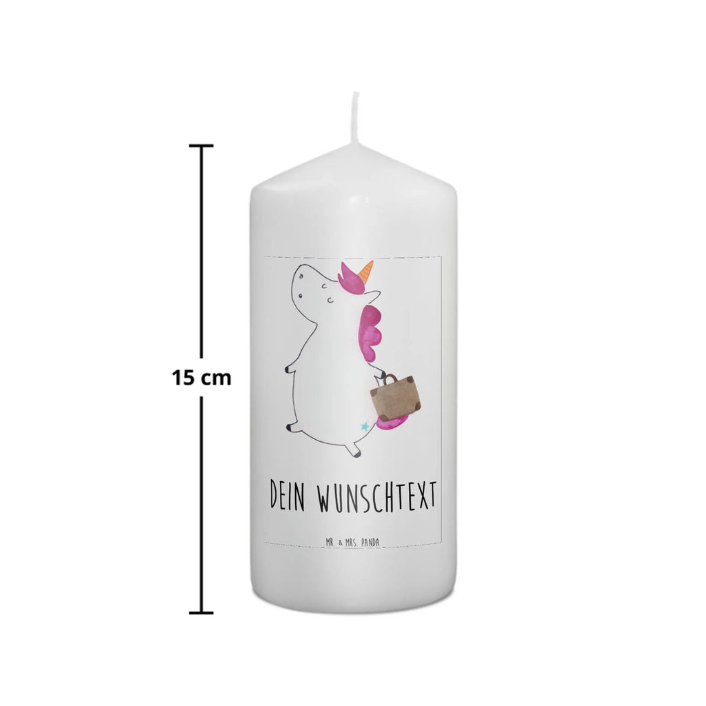 Personalised candle unicorn Suitcase unicorn, unicorns, adventure, traveler gift, travel, Unicorn, luggage, holiday present, suitcase, traveling