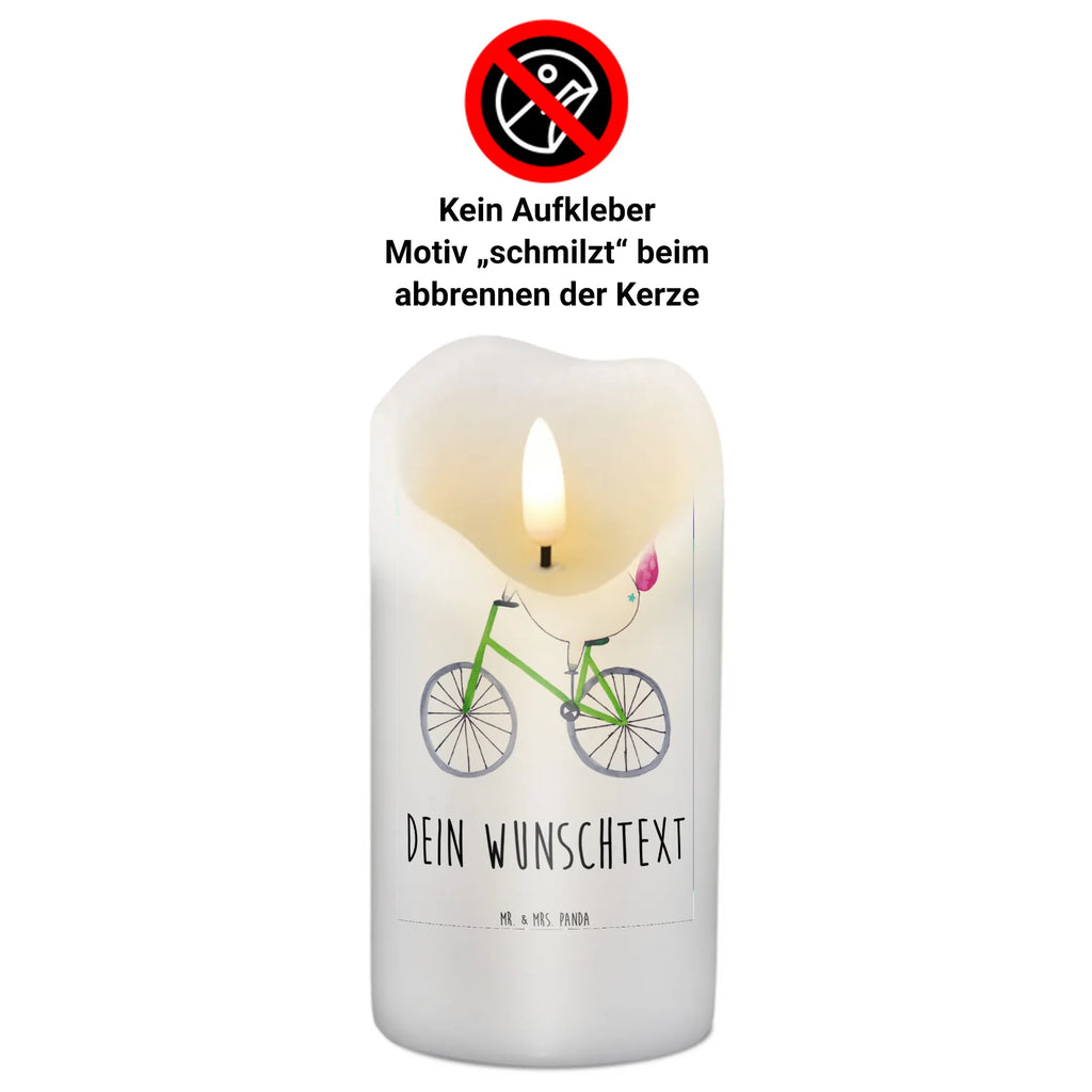Personalised candle unicorn cyclist unicorn, unicorns, wheel, confetti, bike, luxury problem, fairy dust, cycling, cyclist gift, grief, love affliction, present
