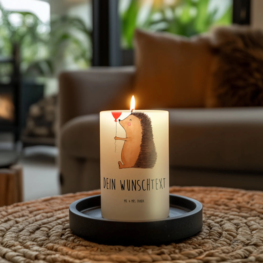 Personalised candle Hedgehog balloon small animals, cute, funny, cute animal motives, hand drawn, small world, funny sayings, good mood, happy, gifts, gift ideas, special gifts, animal lover, card, Happy Birthday, Balloon, Birthday Child, Birthday, hedgehog