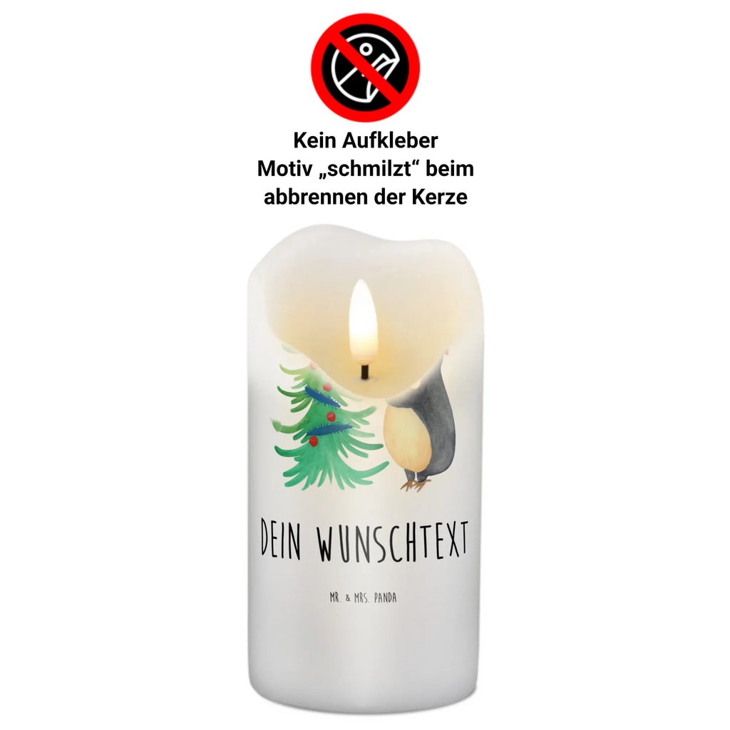 Personalised candle penguin Christmas tree Winter, Christmas, Christmas time, snow, Penguin