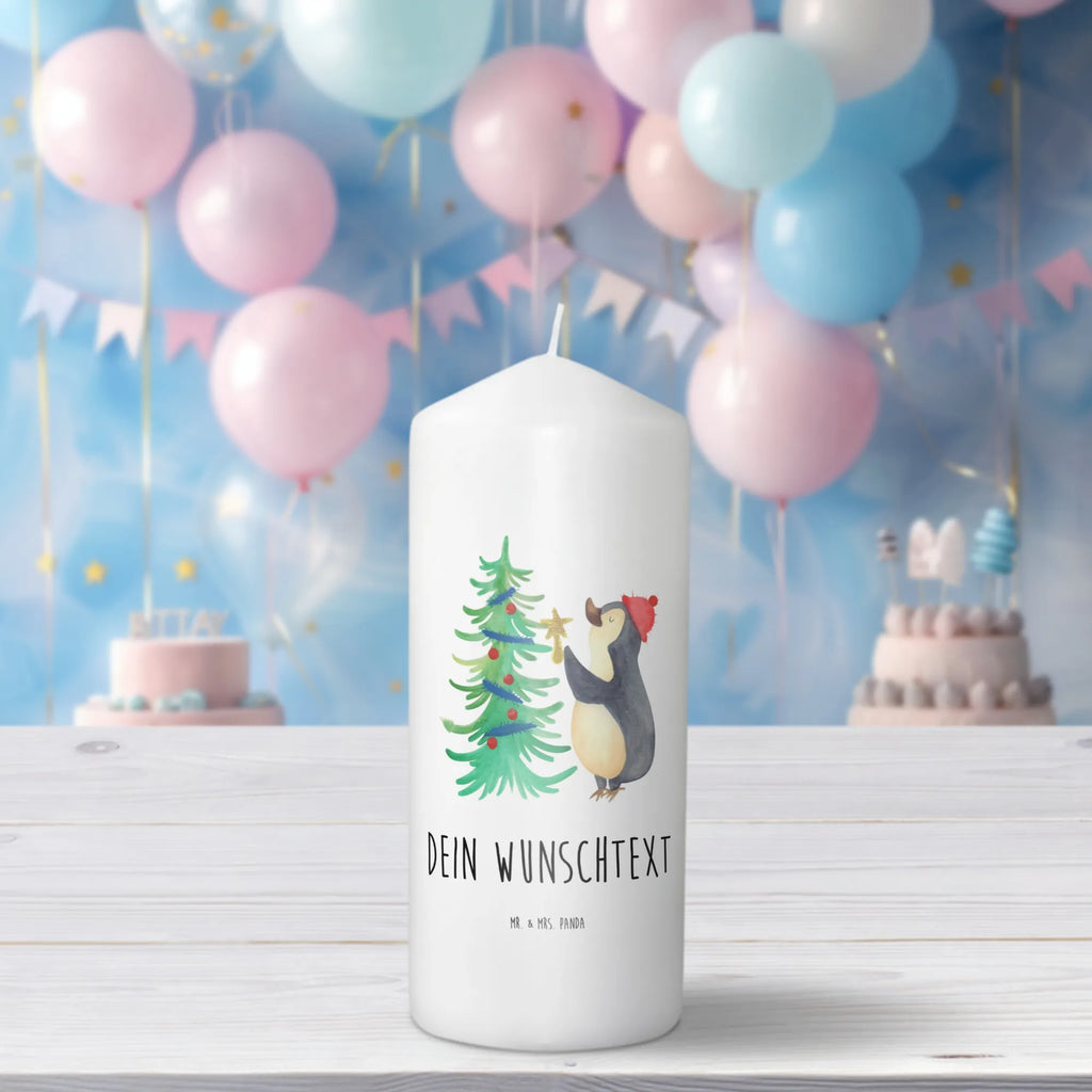 Personalised candle penguin Christmas tree Winter, Christmas, Christmas time, snow, Penguin