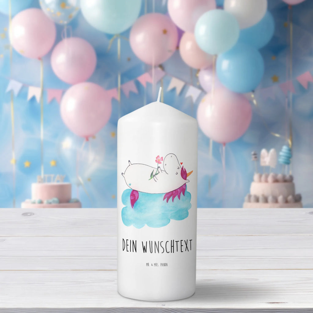 Personalizowana świeca Jednorożec Zakochany Jednorożec, jednorożce, dekoracje jednorożca, jednorożec