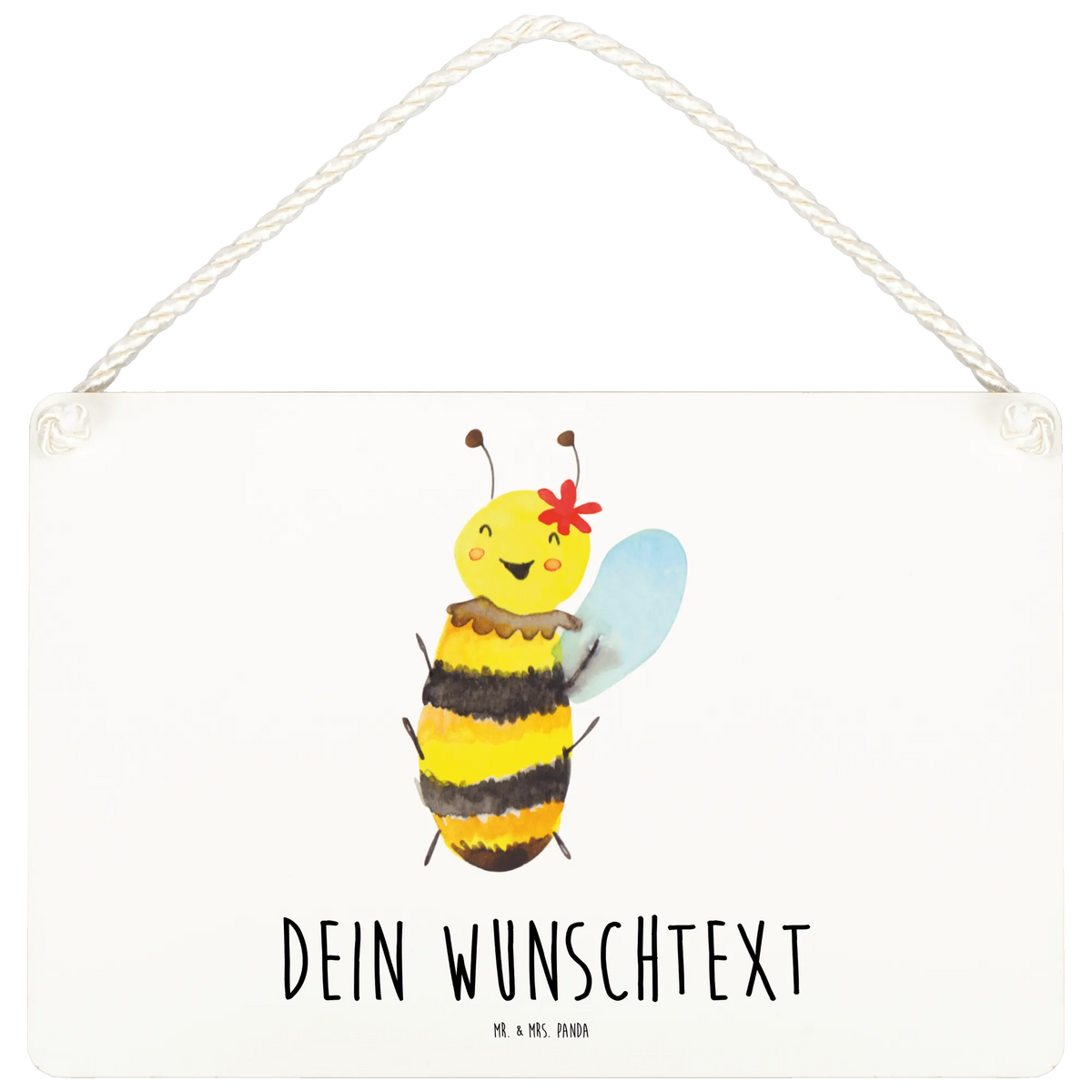 Personalisiertes Deko Schild Biene Happy Personalisiertes Holzschild, Personalisiertes Deko Schild, Schild personalisiert, Personalisiertes Schild, Türschilder personalisiert, Dekoschild Personalisiert, Türschilder mit Namen, Namensschilder personalisiert, Wespe, Hummel, Biene
