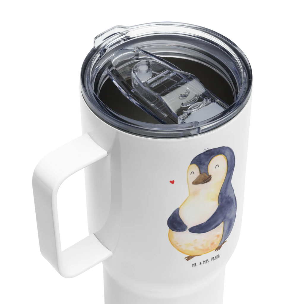XXL Thermobecher Pinguin Diät Jumbo Becher, XL Reisetasse, Reisebecher, Autobecher, Großer Thermobecher, XL Thermobecher, Thermobecher, Pinguin, Gewicht, Körperliebe, Diät, Motivation, Abspecken, Abnehmen, Selbstliebe, Selbstrespekt, Pinguine