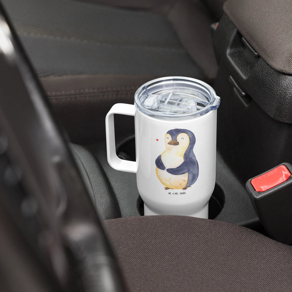 XXL Thermobecher Pinguin Diät Jumbo Becher, XL Reisetasse, Reisebecher, Autobecher, Großer Thermobecher, XL Thermobecher, Thermobecher, Pinguin, Gewicht, Körperliebe, Diät, Motivation, Abspecken, Abnehmen, Selbstliebe, Selbstrespekt, Pinguine