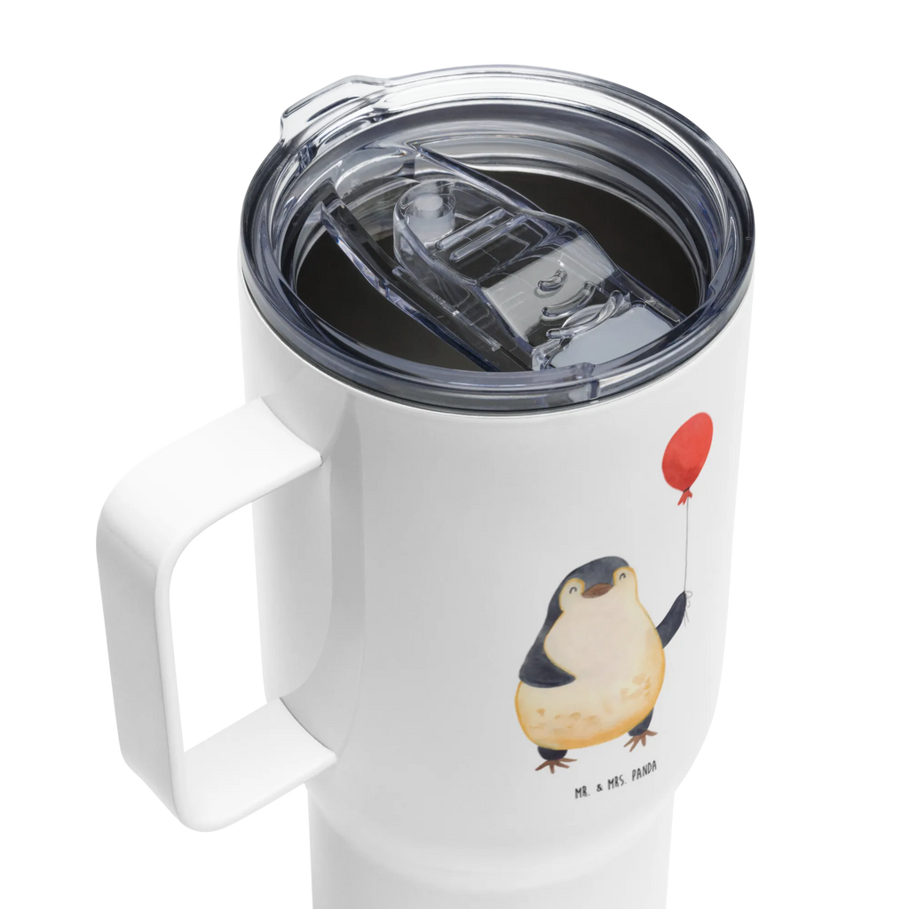 XXL thermal mug Penguin balloon Reisebecher, Autobecher, XL Thermobecher, Großer Thermobecher, XL Reisetasse, Jumbo Becher, Pinguin, Geschenk Freundin, Pinguine, Beste Freundin, Neustart, Liebe, Tagträume, Lebenslust, Motivation, Glück, Geschenkidee, Neues Leben, Luftballon