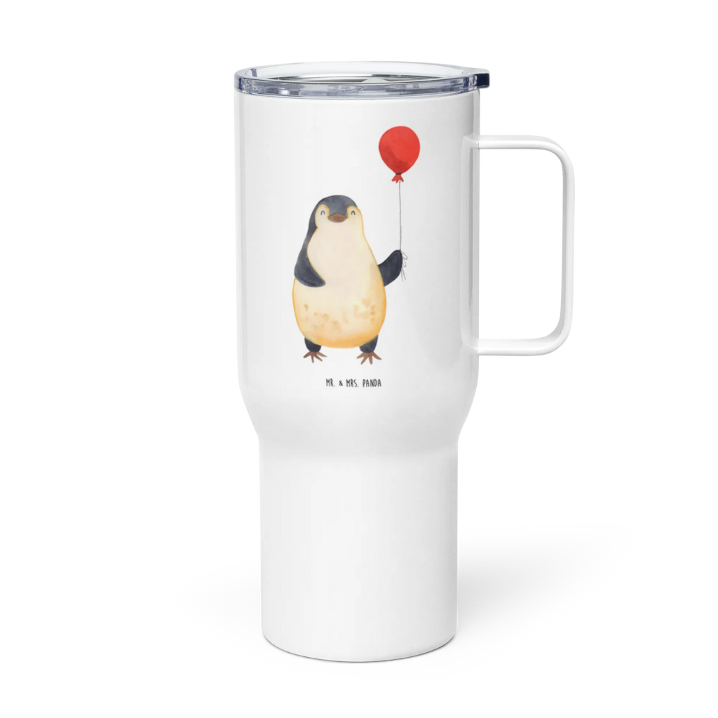 XXL thermal mug Penguin balloon Reisebecher, Autobecher, XL Thermobecher, Großer Thermobecher, XL Reisetasse, Jumbo Becher, Pinguin, Geschenk Freundin, Pinguine, Beste Freundin, Neustart, Liebe, Tagträume, Lebenslust, Motivation, Glück, Geschenkidee, Neues Leben, Luftballon