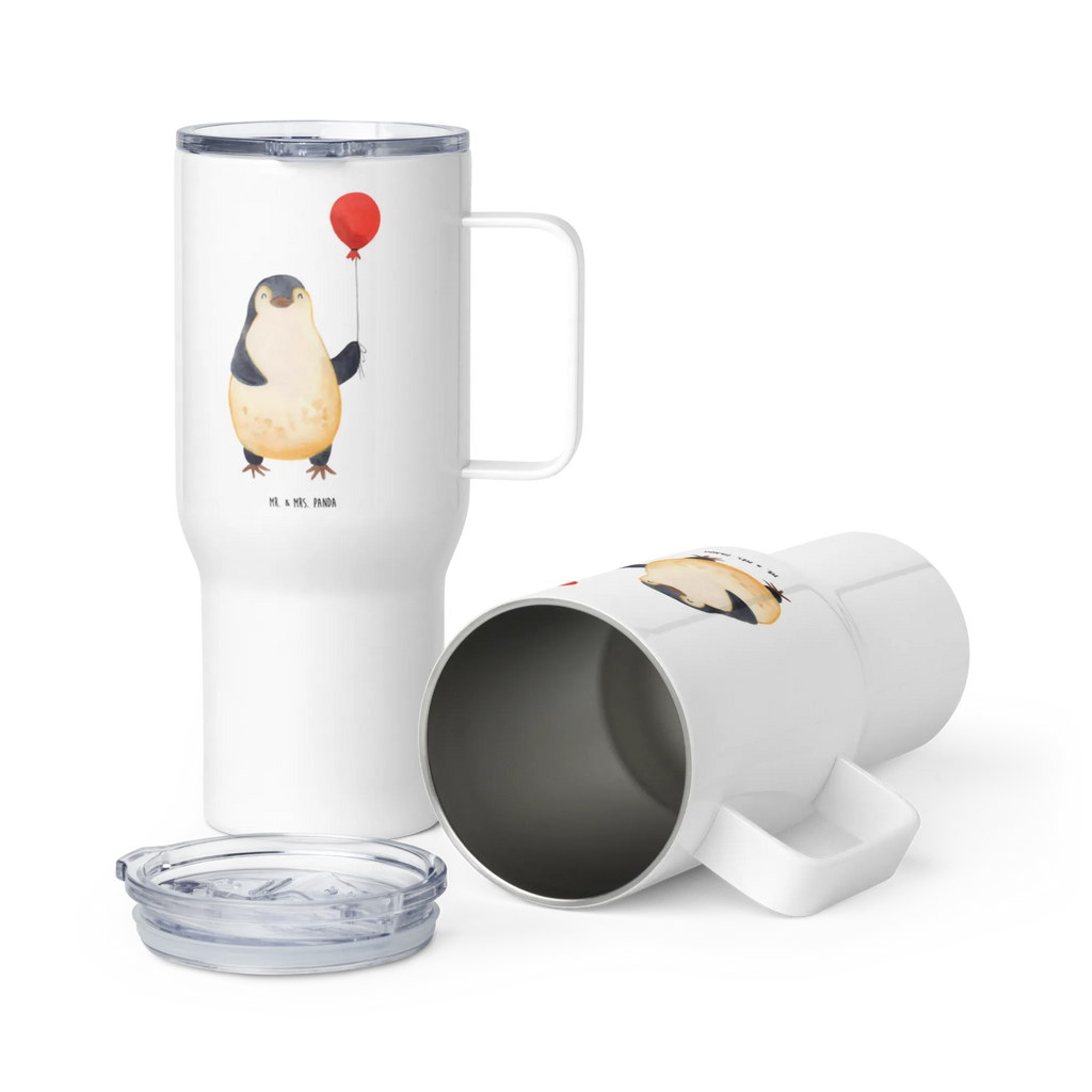 XXL thermal mug Penguin balloon Reisebecher, Autobecher, XL Thermobecher, Großer Thermobecher, XL Reisetasse, Jumbo Becher, Pinguin, Geschenk Freundin, Pinguine, Beste Freundin, Neustart, Liebe, Tagträume, Lebenslust, Motivation, Glück, Geschenkidee, Neues Leben, Luftballon