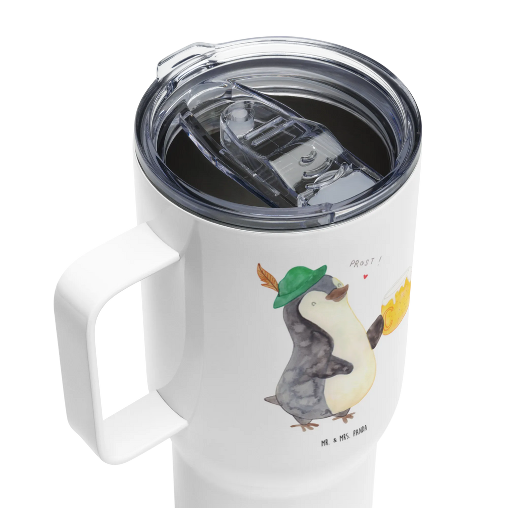 XXL thermal mug Penguin Beer Thermobecher, XL Thermobecher, Reisebecher, Autobecher, XL Reisetasse, Jumbo Becher, Großer Thermobecher, Pinguin, Pinguine, Bier, Oktoberfest