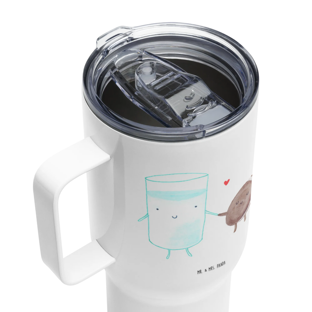 XXL thermal mug milk biscuit XL Thermobecher, Autobecher, XL Reisetasse, Reisebecher, Jumbo Becher, Thermobecher, Großer Thermobecher, Tiermotive, Gute Laune, lustige Sprüche, Tiere, Milch, Kekse, Keks, perfektes Paar, Cookie, Motiv süß, Kaffee, romantisch, Milk, Einladung Frühstück