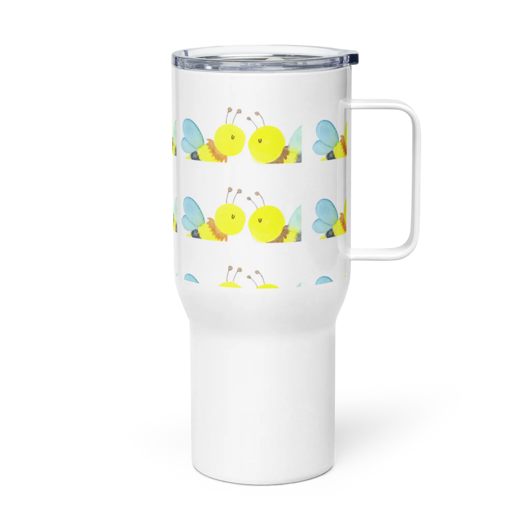XXL thermal mug bee Love XL Reisetasse, Jumbo Becher, XL Thermobecher, Reisebecher, Autobecher, Großer Thermobecher, Biene, Wespe, Hummel
