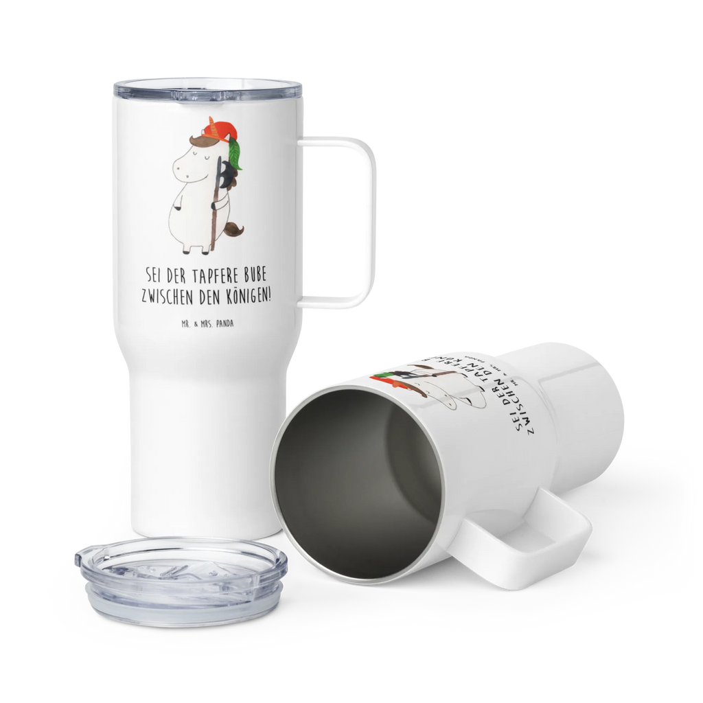 XXL thermal mug unicorn Young Thermobecher, XL Thermobecher, Reisebecher, XL Reisetasse, Großer Thermobecher, Autobecher, Jumbo Becher, Einhorn, Einhörner, Einhorn Deko, Unicorn, Bube, Mittelalter