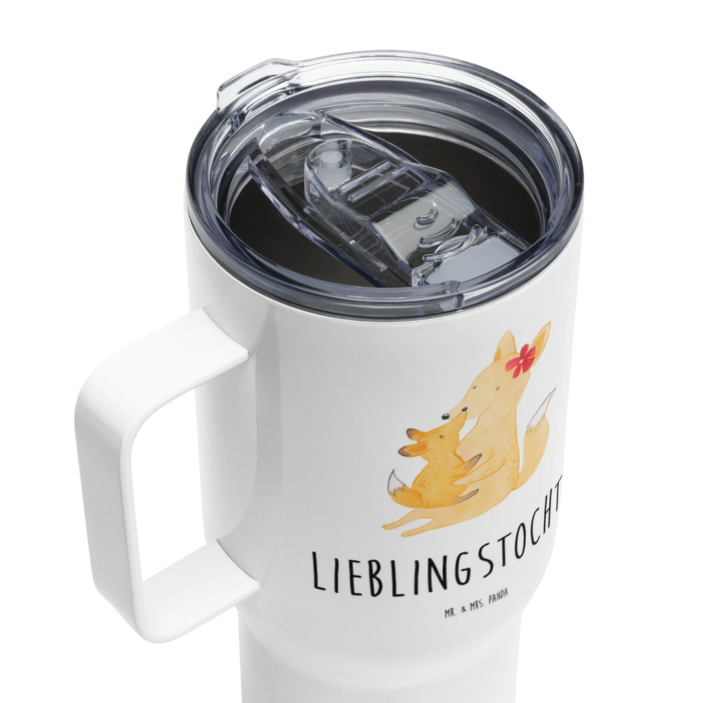 XXL thermal mug Fox mummy Jumbo Becher, XL Thermobecher, XL Reisetasse, Reisebecher, Großer Thermobecher, Autobecher, Muttertag, Vatertag, Mama, Papa, Oma, Opa, Familie, Schwester, Bruder, Tochter, Lieblingstochter, Geschenk, Beste Tochter, Mutter