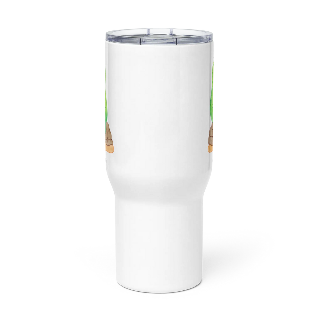 XXL thermal mug tortoise Break Autobecher, Großer Thermobecher, XL Reisetasse, Reisebecher, Jumbo Becher, XL Thermobecher, Schildkröte, Achtsamkeit, Entschleunigen, Achtsam