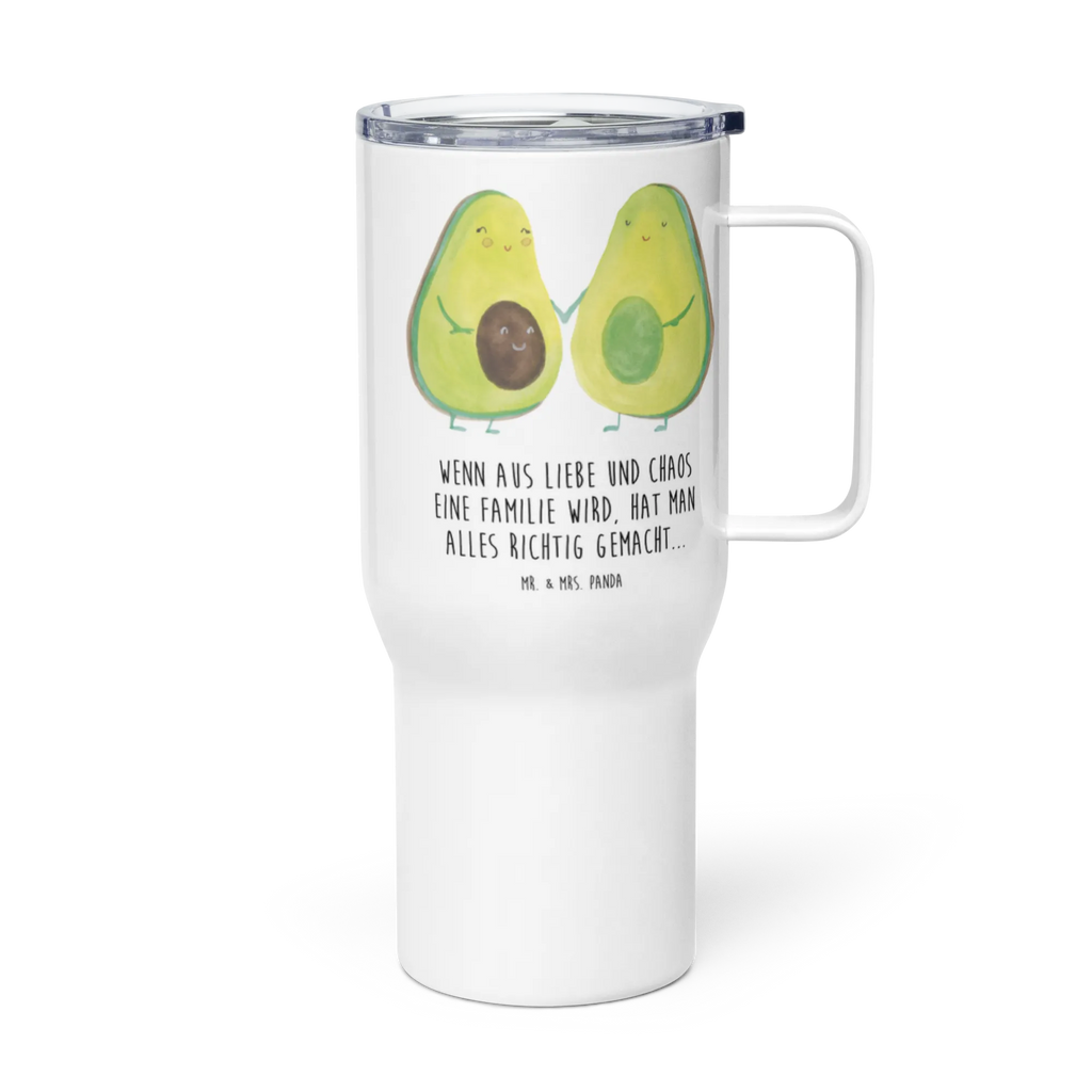 XXL thermal mug avocado pair XL Thermobecher, XL Reisetasse, Reisebecher, Autobecher, Großer Thermobecher, Jumbo Becher, Thermobecher, Avocado, Veggie, Vegan, Gesund, Familie, Hochzeit, Avocuddle, Babyparty, Schwangerschaft, Liebe, Babyshower, Avocados, Kinder, Geburt