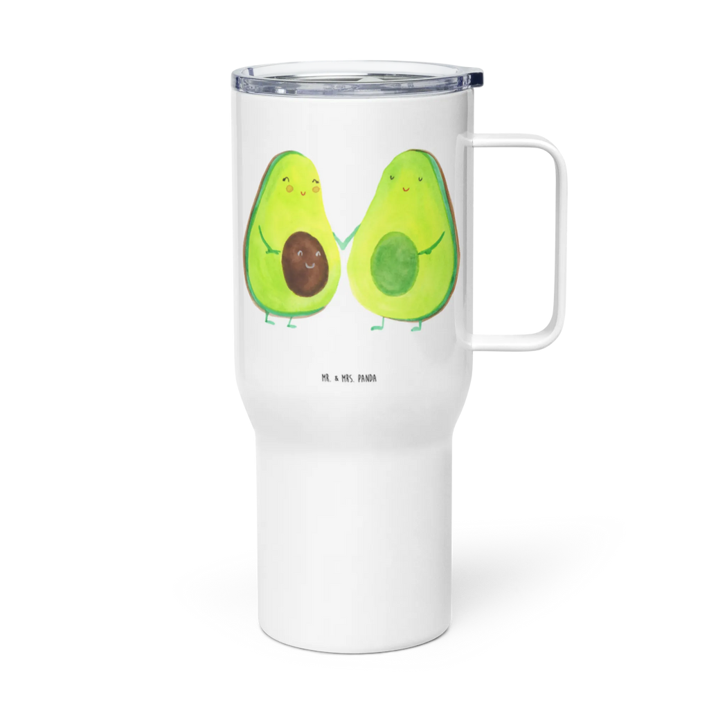 XXL thermal mug avocado pair XL Thermobecher, XL Reisetasse, Reisebecher, Autobecher, Großer Thermobecher, Jumbo Becher, Thermobecher, Avocado, Veggie, Vegan, Gesund, Familie, Hochzeit, Avocuddle, Babyparty, Schwangerschaft, Liebe, Babyshower, Avocados, Kinder, Geburt