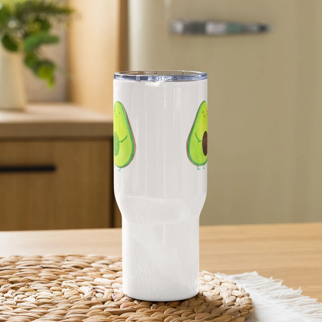 XXL thermal mug avocado pair XL Thermobecher, XL Reisetasse, Reisebecher, Autobecher, Großer Thermobecher, Jumbo Becher, Thermobecher, Avocado, Veggie, Vegan, Gesund, Familie, Hochzeit, Avocuddle, Babyparty, Schwangerschaft, Liebe, Babyshower, Avocados, Kinder, Geburt