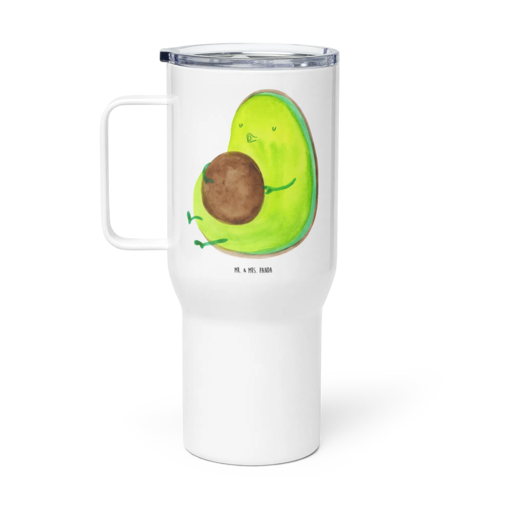 XXL Thermobecher Avocado Pfeifen Autobecher, Jumbo Becher, XL Reisetasse, Reisebecher, XL Thermobecher, Großer Thermobecher, Thermobecher, Avocado, Veggie, Vegan, Gesund, dick sein, Ernährung, Diät, Abnehmen