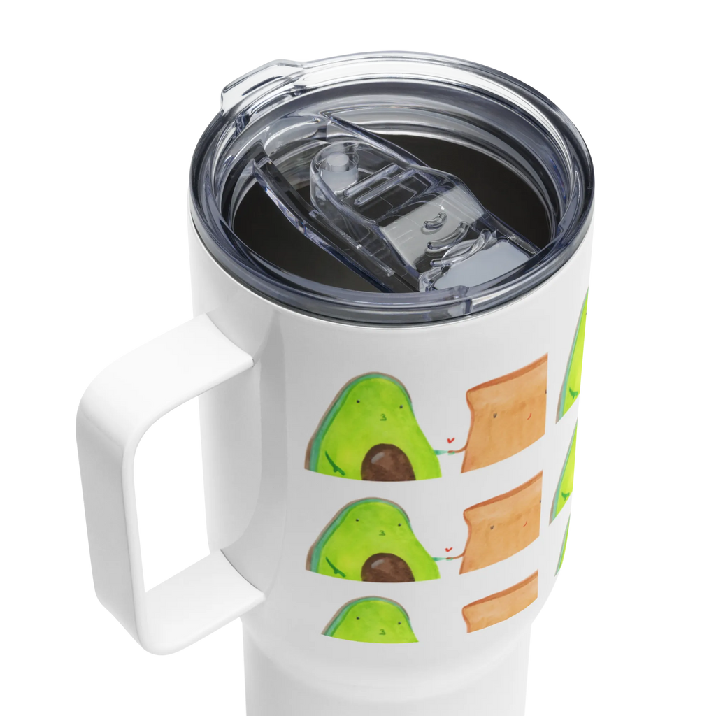 XXL Thermobecher Avocado Toast Autobecher, Großer Thermobecher, Thermobecher, Jumbo Becher, XL Thermobecher, XL Reisetasse, Reisebecher, Avocado, Veggie, Vegan, Gesund, Toast, Freundin, Freund, Hochzeit, Jahrestag, Hochzeitsgeschenk, Jahrestagsgeschenk, Toastbrot, Verlobt, Liebespaar, Verlobungsparty, Pärchen