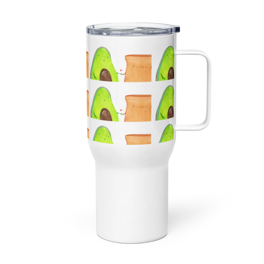 XXL Thermobecher Avocado Toast Autobecher, Großer Thermobecher, Thermobecher, Jumbo Becher, XL Thermobecher, XL Reisetasse, Reisebecher, Avocado, Veggie, Vegan, Gesund, Toast, Freundin, Freund, Hochzeit, Jahrestag, Hochzeitsgeschenk, Jahrestagsgeschenk, Toastbrot, Verlobt, Liebespaar, Verlobungsparty, Pärchen