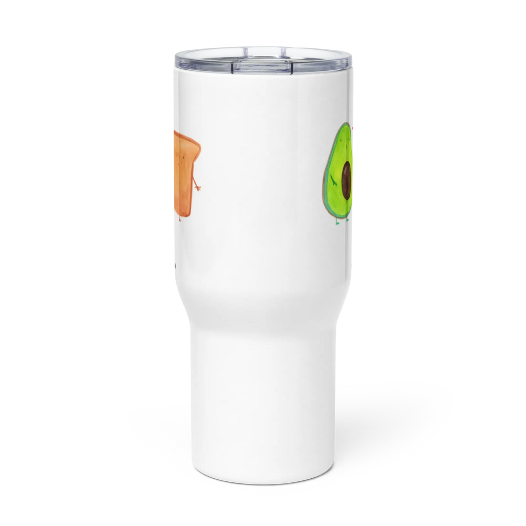 XXL Thermobecher Avocado Toast Autobecher, Großer Thermobecher, Thermobecher, Jumbo Becher, XL Thermobecher, XL Reisetasse, Reisebecher, Avocado, Veggie, Vegan, Gesund, Toast, Freundin, Freund, Hochzeit, Jahrestag, Hochzeitsgeschenk, Jahrestagsgeschenk, Toastbrot, Verlobt, Liebespaar, Verlobungsparty, Pärchen