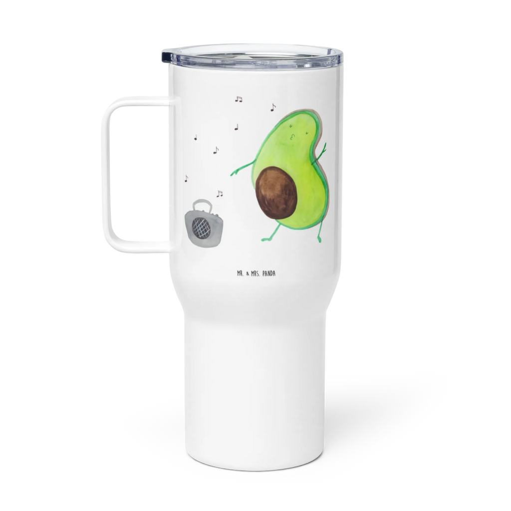XXL Thermobecher Avocado Tanzen Reisebecher, XL Reisetasse, Autobecher, Jumbo Becher, Thermobecher, Großer Thermobecher, XL Thermobecher, Avocado, Veggie, Vegan, Gesund