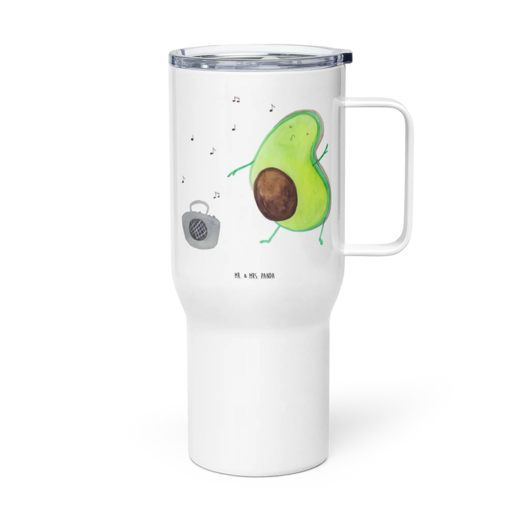 XXL Thermobecher Avocado Tanzen Reisebecher, XL Reisetasse, Autobecher, Jumbo Becher, Thermobecher, Großer Thermobecher, XL Thermobecher, Avocado, Veggie, Vegan, Gesund