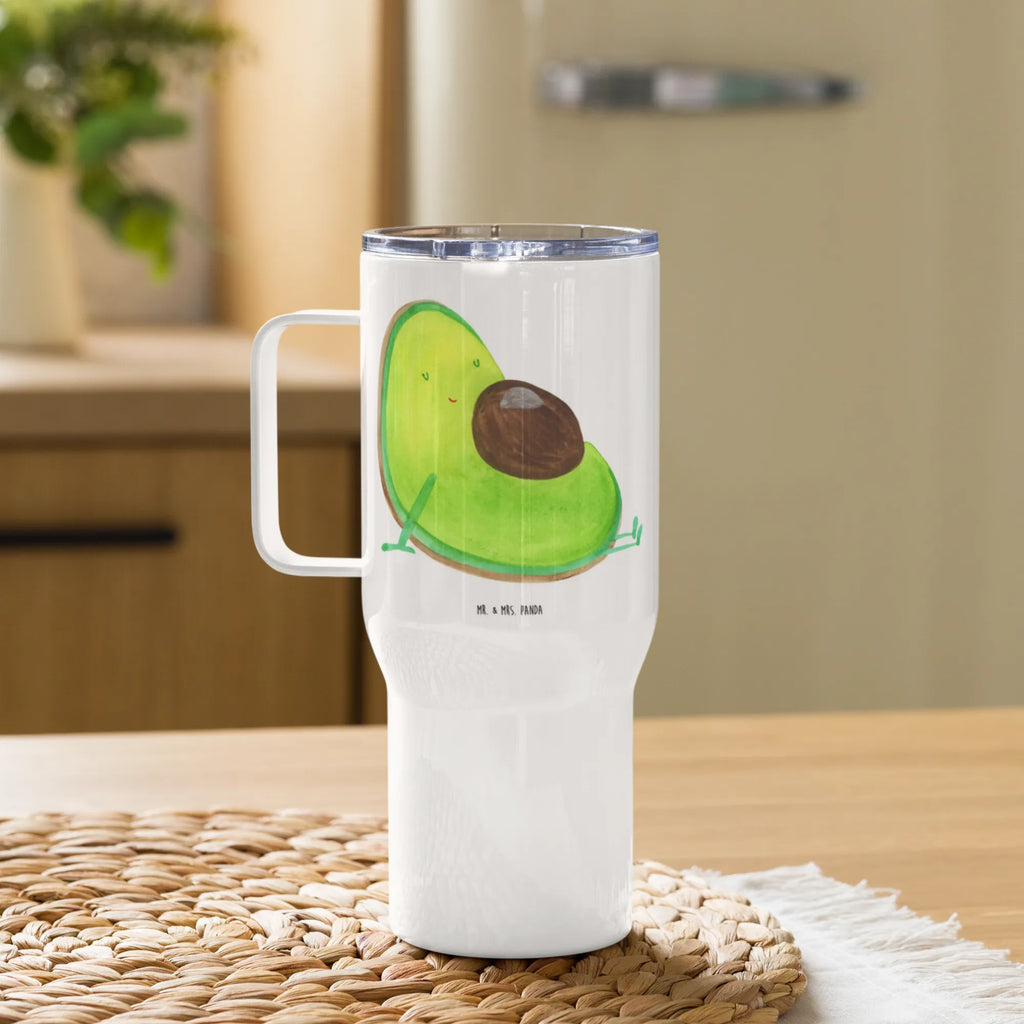 XXL Thermobecher Avocado Schwangerschaft Thermobecher, Reisebecher, Autobecher, Großer Thermobecher, XL Reisetasse, Jumbo Becher, XL Thermobecher, Avocado, Veggie, Vegan, Gesund, Babyshower, Babyparty, Schwangerschaft, schwanger