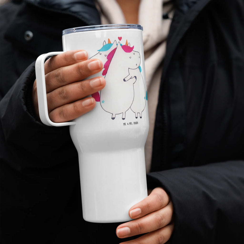 XXL thermal mug unicorn communication Großer Thermobecher, Thermobecher, Jumbo Becher, XL Thermobecher, Autobecher, XL Reisetasse, Reisebecher, Einhorn, Einhörner, Einhorn Deko, Unicorn, witzig, Spruch, Valentine, Ehe, lustig, Valentinstag, Geschenk, Partner, Liebe