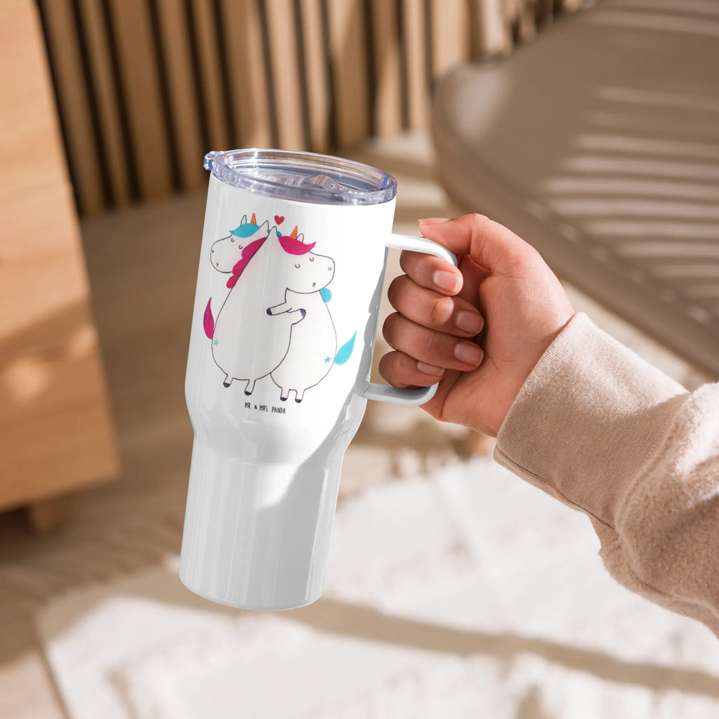 XXL thermal mug unicorn communication Großer Thermobecher, Thermobecher, Jumbo Becher, XL Thermobecher, Autobecher, XL Reisetasse, Reisebecher, Einhorn, Einhörner, Einhorn Deko, Unicorn, witzig, Spruch, Valentine, Ehe, lustig, Valentinstag, Geschenk, Partner, Liebe