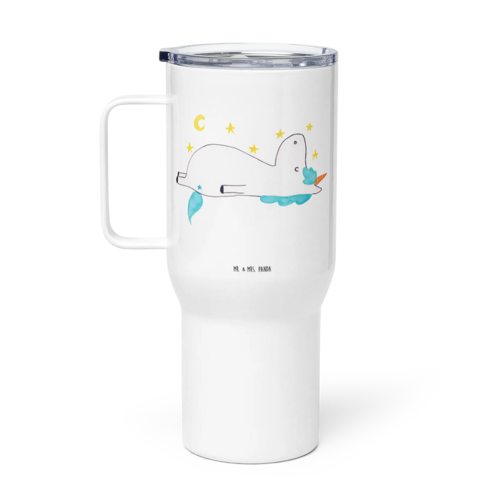 XXL thermal mug unicorn starry sky Jumbo Becher, Autobecher, XL Thermobecher, Thermobecher, Reisebecher, Großer Thermobecher, XL Reisetasse, Einhorn, Einhörner, Einhorn Deko, Unicorn, Sternenhimmel, Verrückt, Dachschaden, Sterne