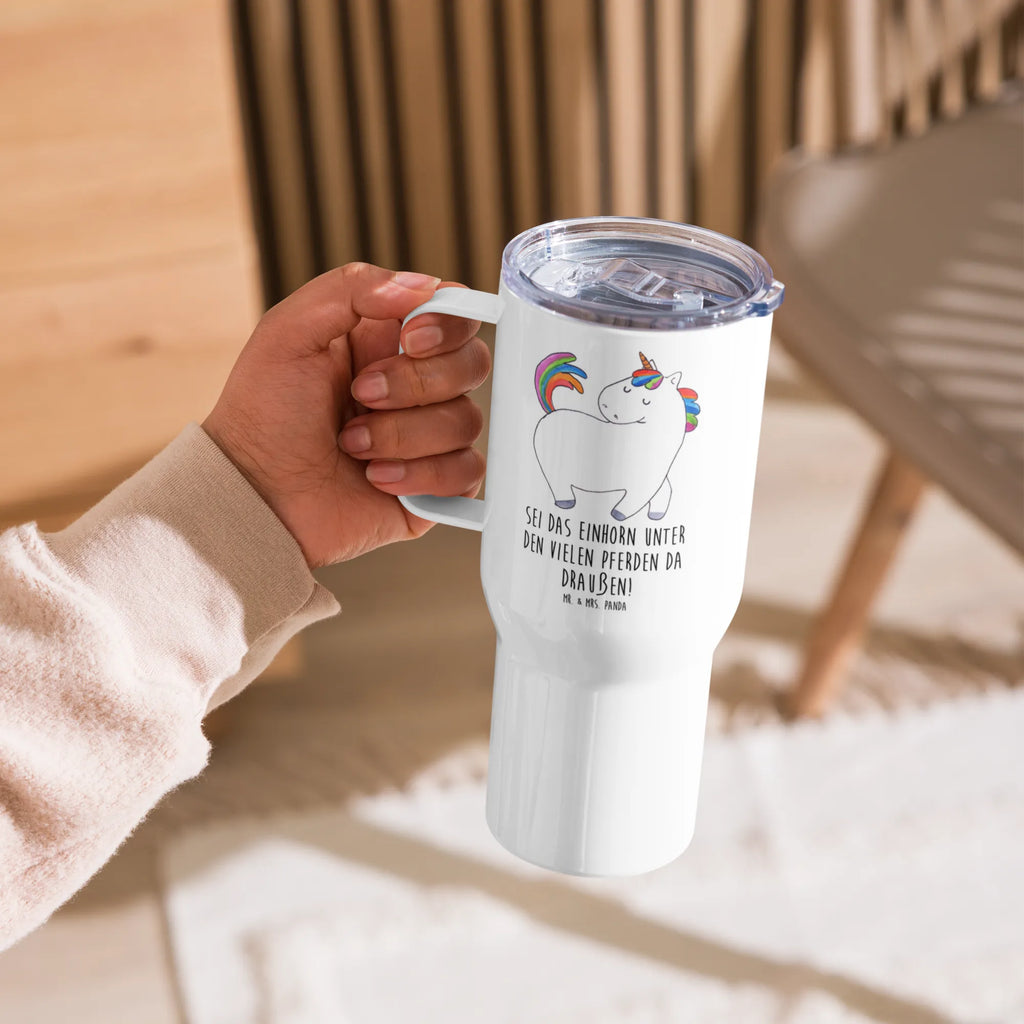 XXL thermal mug unicorn Swagger Thermobecher, Jumbo Becher, XL Thermobecher, Autobecher, Großer Thermobecher, Reisebecher, XL Reisetasse, Einhorn, Einhörner, Einhorn Deko, Unicorn, Reiten, Geschenk, Pferd, Freundin, anders, Reiter, stolz, bunt