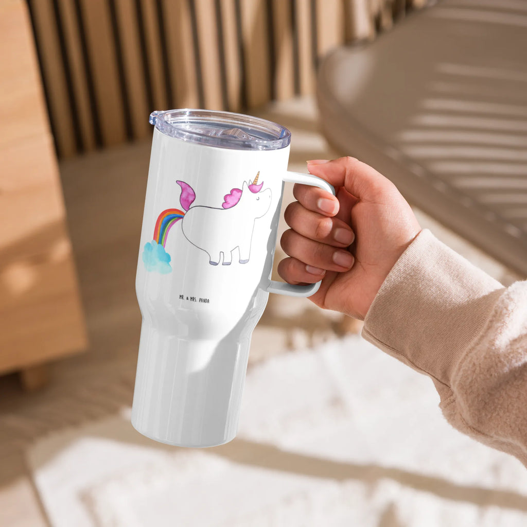 XXL thermal mug unicorn fart Großer Thermobecher, Reisebecher, XL Reisetasse, XL Thermobecher, Jumbo Becher, Autobecher, Unicorn, Einhorn, Einhörner, Einhorn Deko, Erwachsenwerden, Lustig, Regenbogen, Pups, Glitzer, Einhornpower, Spaß, Freundin