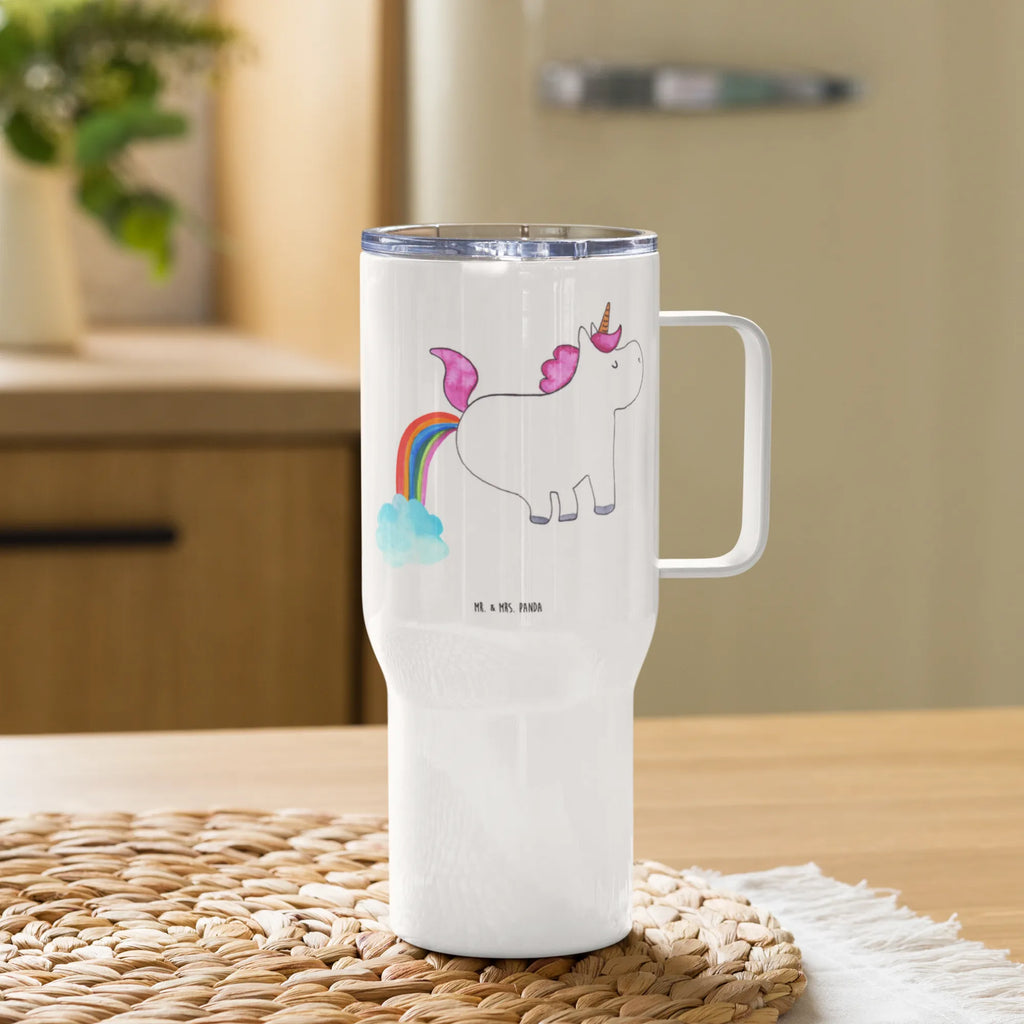 XXL thermal mug unicorn fart Großer Thermobecher, Reisebecher, XL Reisetasse, XL Thermobecher, Jumbo Becher, Autobecher, Unicorn, Einhorn, Einhörner, Einhorn Deko, Erwachsenwerden, Lustig, Regenbogen, Pups, Glitzer, Einhornpower, Spaß, Freundin