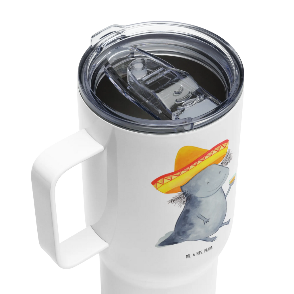 XXL thermal mug axolotl tequila Autobecher, XL Thermobecher, Großer Thermobecher, Reisebecher, XL Reisetasse, Jumbo Becher, Thermobecher, Axolotl, Molch, Zitrone, Feuerdrache, Axolot, Feuersalamander, Tequila, Spruch, Sombrero, Lurch, Lurche, Motivation, Schwanzlurch, Mexiko, Mexico