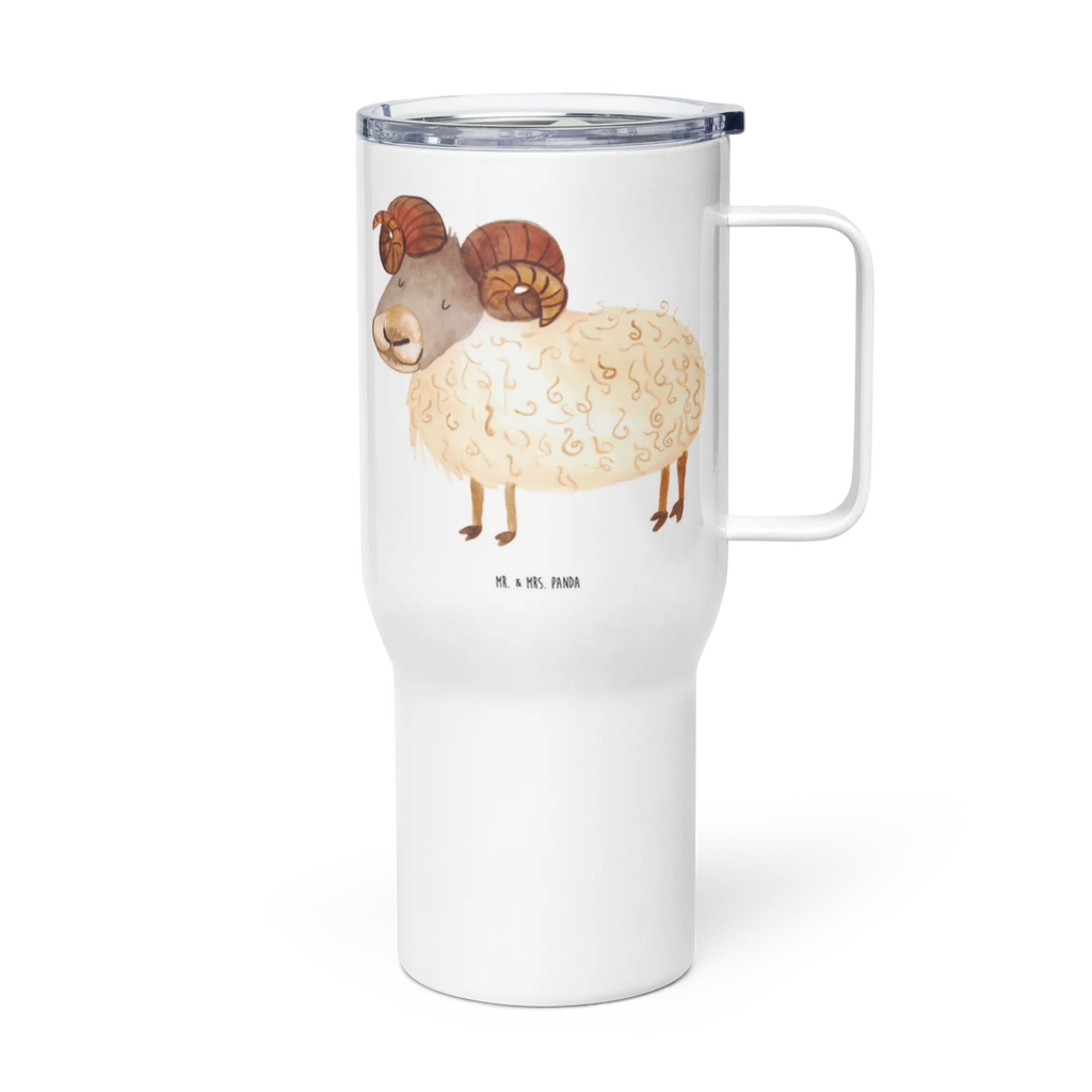 XXL Thermobecher Sternzeichen Widder XL Thermobecher, Großer Thermobecher, XL Reisetasse, Reisebecher, Autobecher, Jumbo Becher, Sternzeichen, Tierkreiszeichen, Horoskop, Astrologie, Aszendent, Bock, Geschenk April, Widder Geschenk, Schafbock, Widder Sternzeichen, Geburtstag März, Geburtstag April, Geschenk März