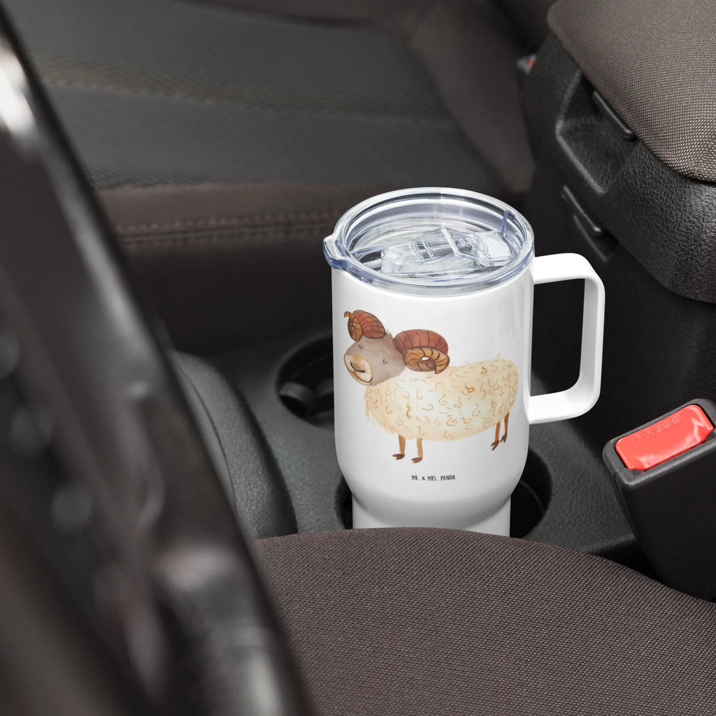 XXL Thermobecher Sternzeichen Widder XL Thermobecher, Großer Thermobecher, XL Reisetasse, Reisebecher, Autobecher, Jumbo Becher, Sternzeichen, Tierkreiszeichen, Horoskop, Astrologie, Aszendent, Bock, Geschenk April, Widder Geschenk, Schafbock, Widder Sternzeichen, Geburtstag März, Geburtstag April, Geschenk März