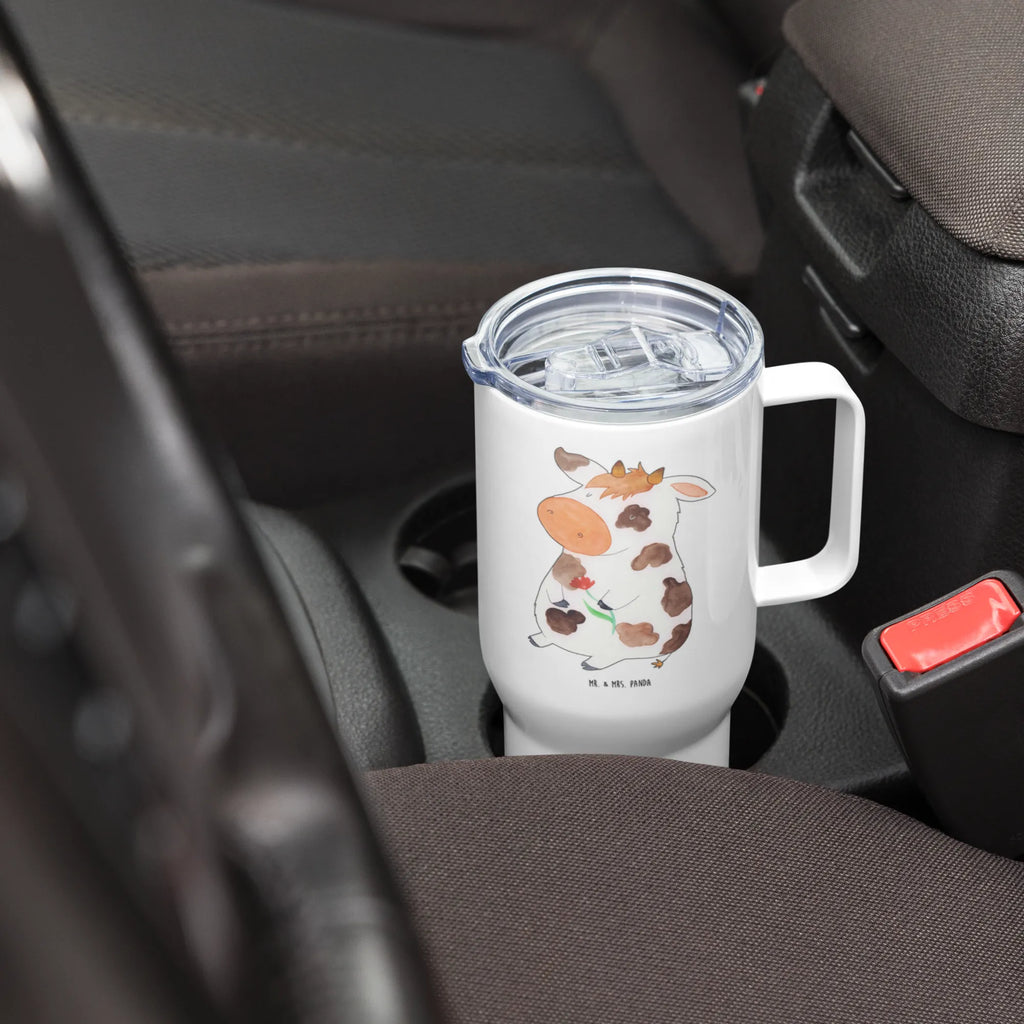 XXL thermal mug Cow XL Reisetasse, Großer Thermobecher, XL Thermobecher, Autobecher, Jumbo Becher, Reisebecher, Thermobecher, Bauernhof, Hoftiere, Landwirt, Landwirtin, Flausen, Kühe, Hof, Magie, Motivtion, Träume, Milch, Milchkuh, Spruch, Kuh