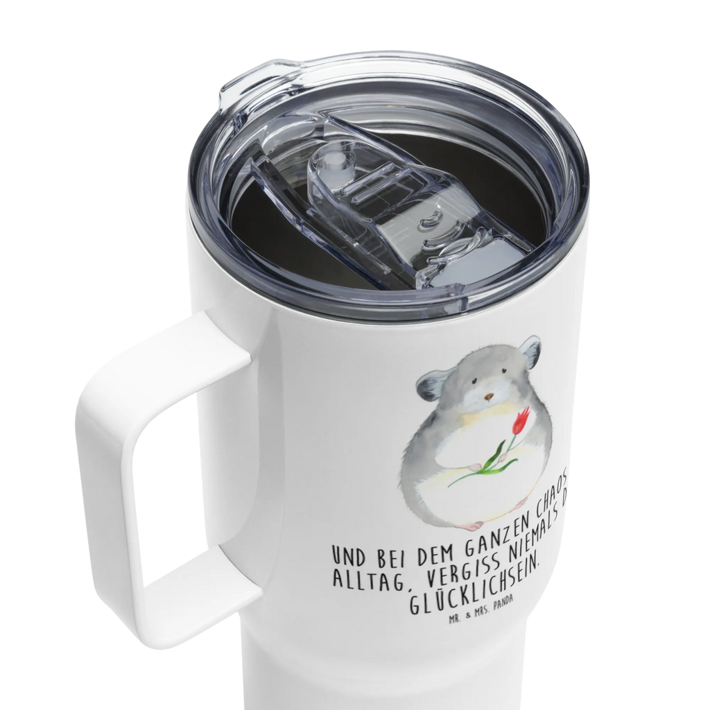 XXL thermal mug chinchilla flower Reisebecher, Jumbo Becher, Thermobecher, Großer Thermobecher, Autobecher, XL Thermobecher, XL Reisetasse, Tiermotive, Gute Laune, lustige Sprüche, Tiere, Kummer, Büroalltag, Chinchilla, traurig sein, Chaos, Büro, Glücklichsein, Liebeskummer, Chinchillas, Depressionen
