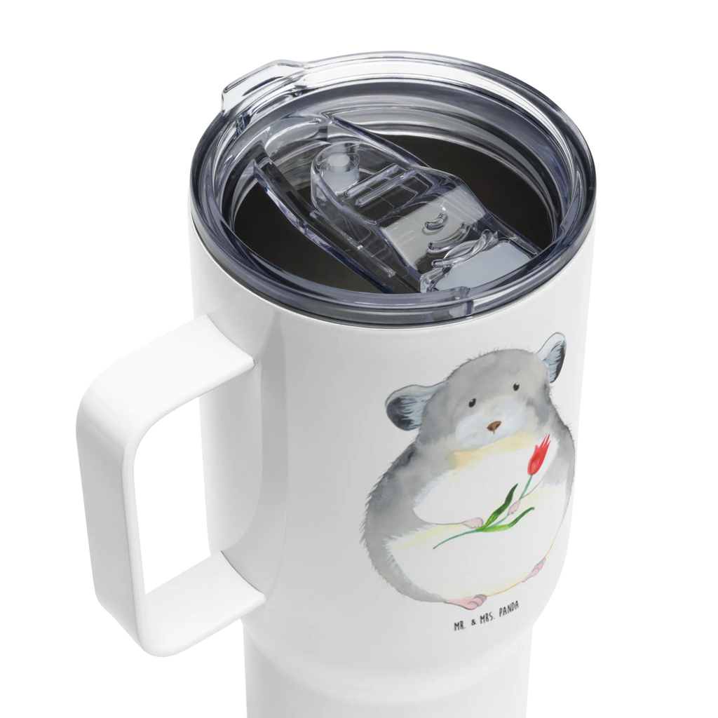 XXL thermal mug chinchilla flower Reisebecher, Jumbo Becher, Thermobecher, Großer Thermobecher, Autobecher, XL Thermobecher, XL Reisetasse, Tiermotive, Gute Laune, lustige Sprüche, Tiere, Kummer, Büroalltag, Chinchilla, traurig sein, Chaos, Büro, Glücklichsein, Liebeskummer, Chinchillas, Depressionen