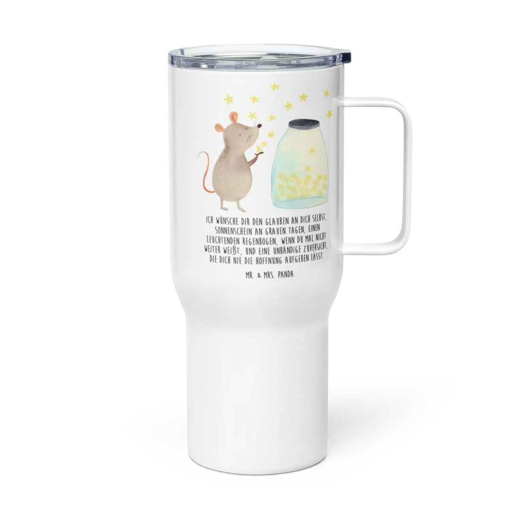XXL thermal mug Mouse Stars XL Reisetasse, Großer Thermobecher, Autobecher, Reisebecher, XL Thermobecher, Thermobecher, Jumbo Becher, Tiermotive, Gute Laune, lustige Sprüche, Tiere, Taufe, Taufgeschenk, Sterne, Kindergeburtstag, Geburtstag, Hoffnung, erstes Kind, Schwangerschaft, Wunsch, Geburt, Kind, Maus, Träume