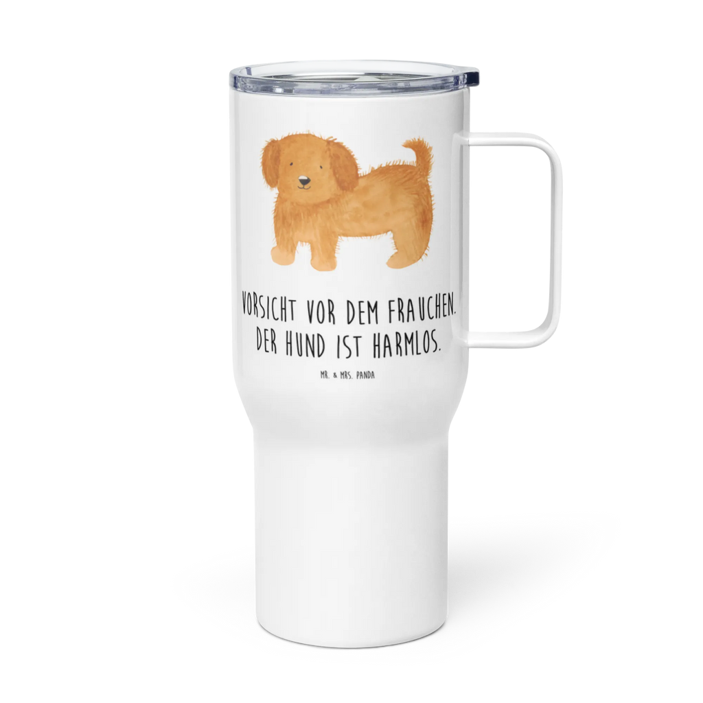 XXL thermal mug Dog fluffy Autobecher, XL Reisetasse, Reisebecher, XL Thermobecher, Großer Thermobecher, Jumbo Becher, Sprüche, Hund, Hunderasse, Hundebesitzer, Hundemotiv, Haustier, Tierliebhaber, Hundemama, Hundeliebe, Frauchen, Hunde