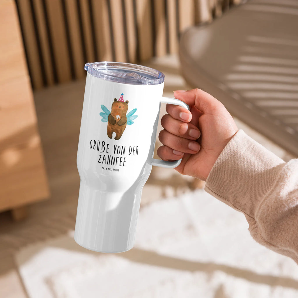 XXL thermal mug bear tooth fairy Großer Thermobecher, Thermobecher, Autobecher, Reisebecher, XL Thermobecher, Jumbo Becher, XL Reisetasse, Bär, Teddy, Teddybär, Erster Zahn, Zahnfee, Fee, Milchzahn