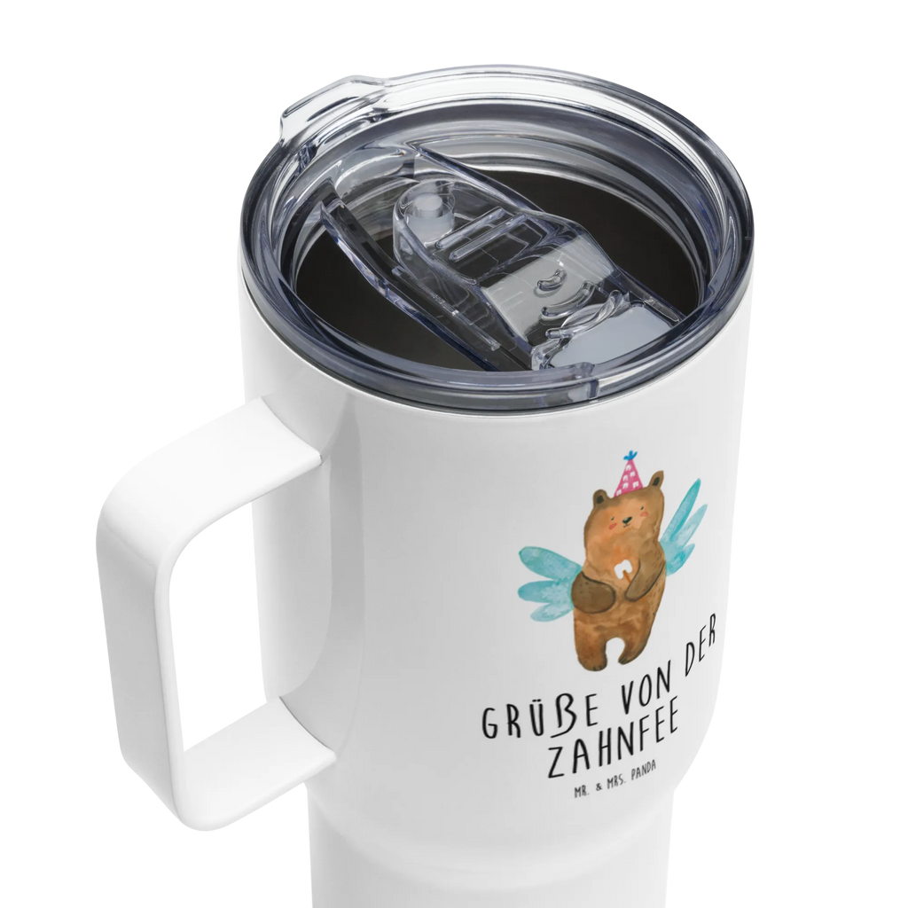 XXL thermal mug bear tooth fairy Großer Thermobecher, Thermobecher, Autobecher, Reisebecher, XL Thermobecher, Jumbo Becher, XL Reisetasse, Bär, Teddy, Teddybär, Erster Zahn, Zahnfee, Fee, Milchzahn