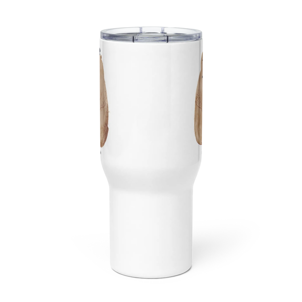 XXL Thermobecher Murmeltier Autobecher, XL Reisetasse, XL Thermobecher, Reisebecher, Jumbo Becher, Großer Thermobecher, Lustige Sprüche, Tiere, Tiermotive, Gute Laune, Murmeltier, Freundlichkeit, Knigge, Anstand, Respekt, Fröhlichkeit