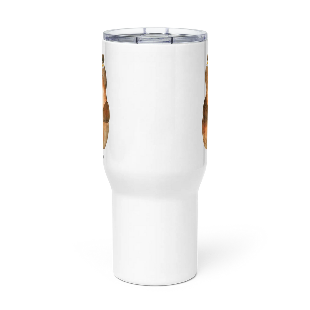 XXL Thermobecher Bär Kommunion Jumbo Becher, Großer Thermobecher, Autobecher, Reisebecher, XL Reisetasse, XL Thermobecher, Teddy, Bär, Teddybär, Taufkerze, Gottes Segen, Kommunion, Katholisch