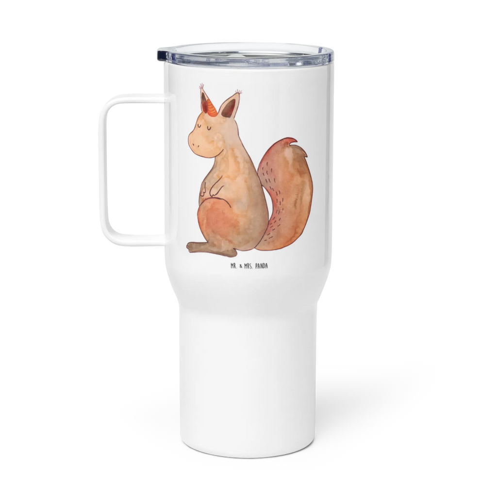 XXL Thermobecher Einhorn Glauben XL Thermobecher, XL Reisetasse, Autobecher, Thermobecher, Großer Thermobecher, Reisebecher, Jumbo Becher, Einhorn, Einhörner, Einhorn Deko, Unicorn, Eichhörnchen, Einhörnchen, Eichhorn
